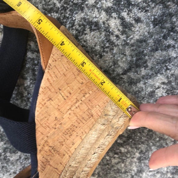 Tory Burch wedge espadrilles size 10 - Picture 3 of 11